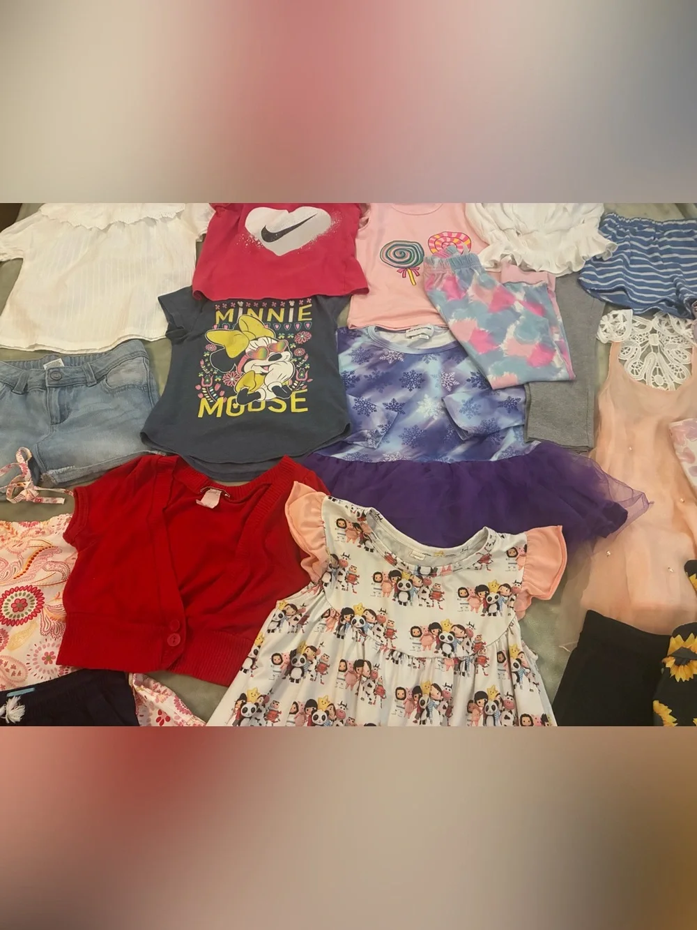Girls Bundle of Size 5/6 Clothing Lot 19 Pieces Different Brands